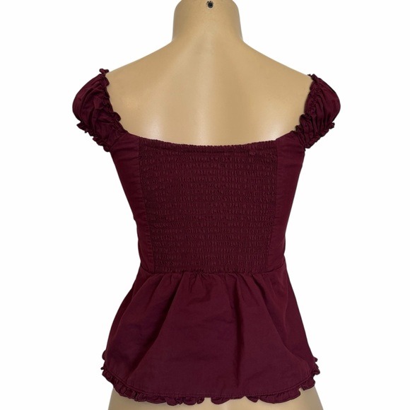 Hollister top bundle lot of three sweater two embroidered tanks xs - Picture 4 of 8